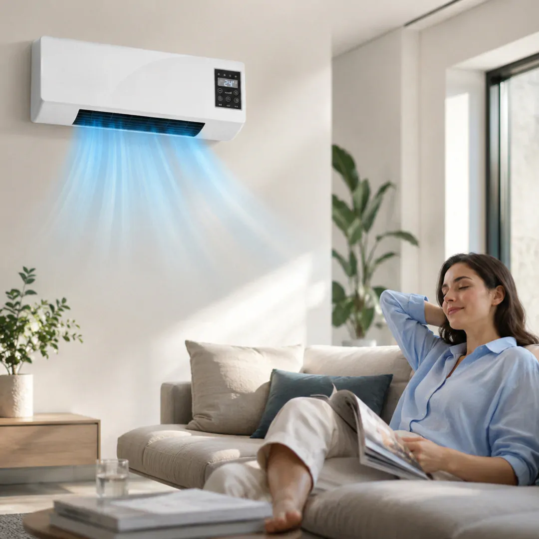 LifeGauge Breeze kühlt einen Raum